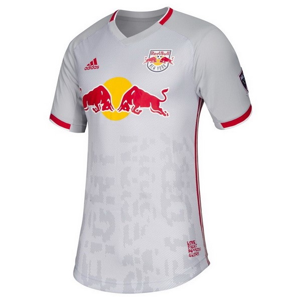 Camiseta Red Bulls Replica Primera Ropa 2019/20 Blanco